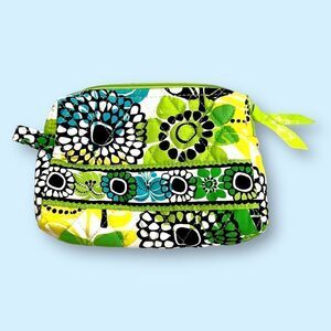 NWOT | Vera Bradley | Trapeze Cosmetic Case in Lime’s Up Pattern